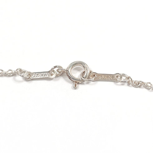 Open Heart Pendant Necklace Sterling Silver 9mm