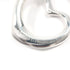 Open Heart Pendant Necklace Sterling Silver 27mm