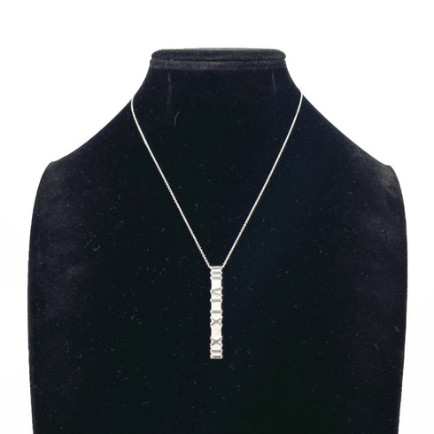 Atlas Pendant Necklace Sterling Silver