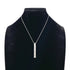 Atlas Pendant Necklace Sterling Silver