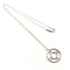 Atlas Pendant Necklace Sterling Silver