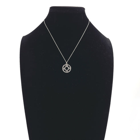 Atlas Pendant Necklace Sterling Silver