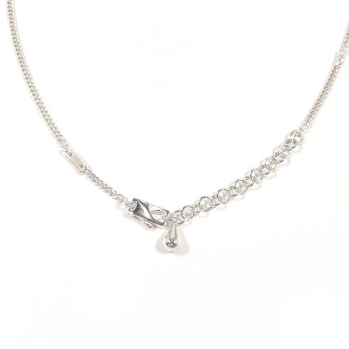 Double G Pendant Necklace Sterling Silver