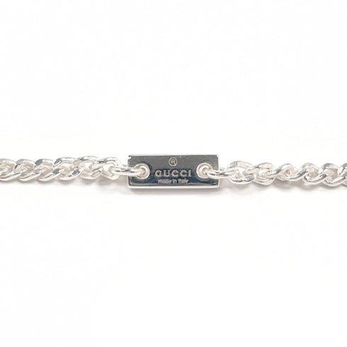 Double G Pendant Necklace Sterling Silver