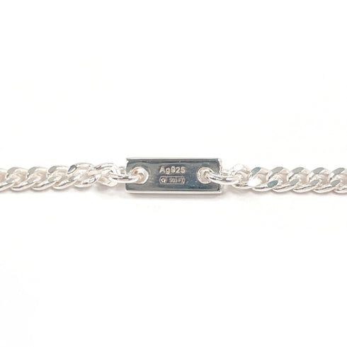 Double G Pendant Necklace Sterling Silver
