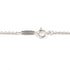 Circle Pendant Necklace Sterling Silver