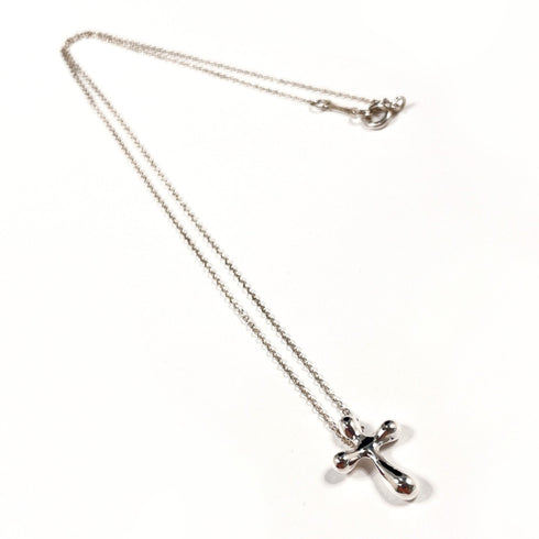 Elsa Peretti Pendant Necklace Sterling Silver 15.7mm