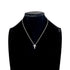 Elsa Peretti Pendant Necklace Sterling Silver 15.7mm