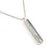 Bar Pendant Necklace Sterling Silver
