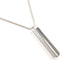 Bar Pendant Necklace Sterling Silver