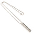 Bar Pendant Necklace Sterling Silver