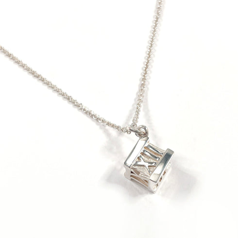 Atlas Pendant Necklace Sterling Silver