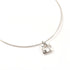 Pierced Cross Pendant Necklace Sterling Silver