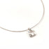 Pierced Cross Pendant Necklace Sterling Silver