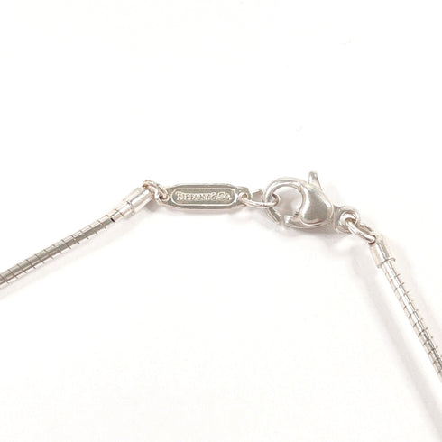 Pierced Cross Pendant Necklace Sterling Silver
