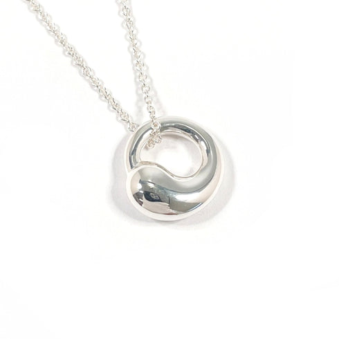 Elsa Peretti Pendant Necklace Sterling Silver 13.5mm