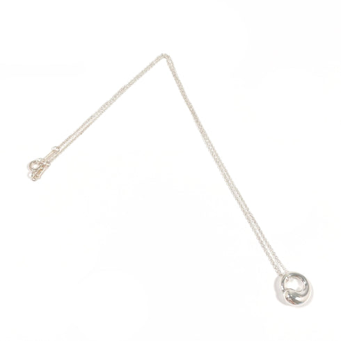 Elsa Peretti Pendant Necklace Sterling Silver 13.5mm