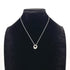Elsa Peretti Pendant Necklace Sterling Silver 13.5mm