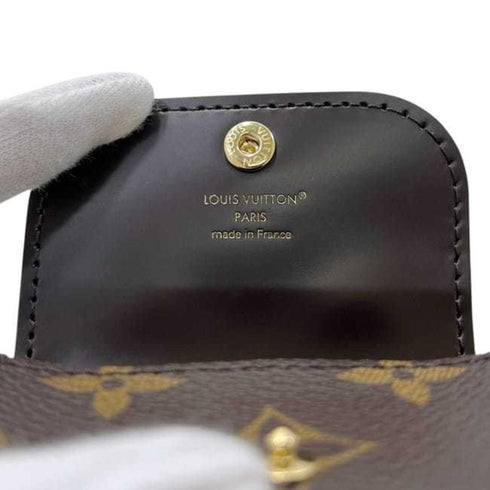 Charm Canvas and Fur and Monogram Brown Handbag Charm