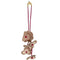 Charm Leather Pink Handbag Charm