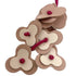 Charm Leather Pink Handbag Charm