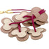 Charm Leather Pink Handbag Charm