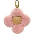 Vivienne Head Flower Crown Charm Fur and Leather Handbag Charm