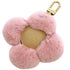 Vivienne Head Flower Crown Charm Fur and Leather Handbag Charm