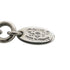 CC Logo Pendant Necklace Silver-Tone Metal