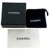 CC Logo Pendant Necklace Silver-Tone Metal