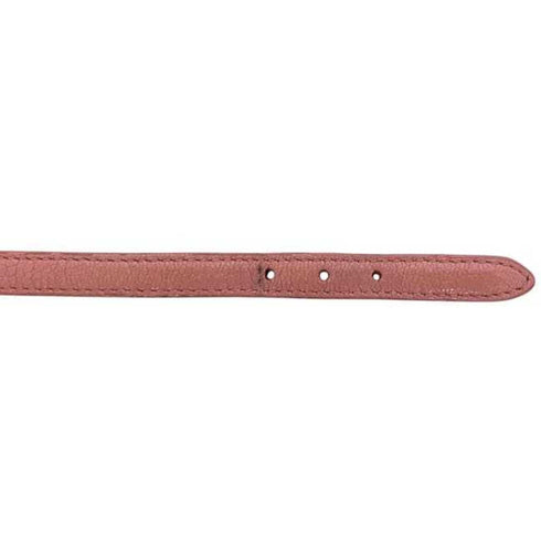 Charm Bracelet Leather Pink