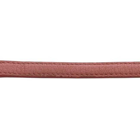 Charm Bracelet Leather Pink