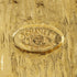CC Logo Cross Brooch Metal