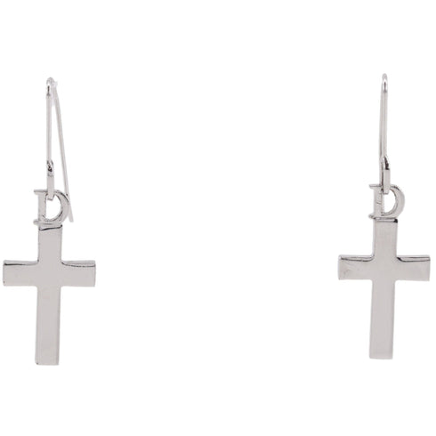 Earrings Silver-Tone Metal