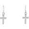 Earrings Silver-Tone Metal