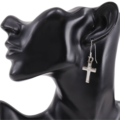 Earrings Silver-Tone Metal