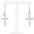 Earrings Silver-Tone Metal