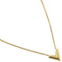 Essential V Pendant Necklace Gold