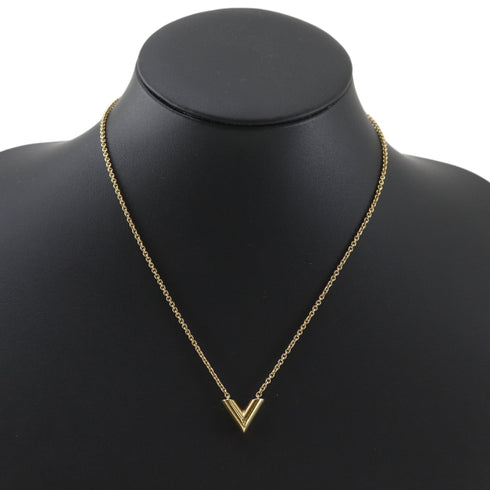 Essential V Pendant Necklace Gold