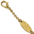 Essential V Pendant Necklace Gold