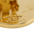 CC Logo Clip-On Earrings Metal Gold-Tone Metal