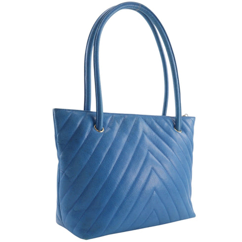 Classic Double Flap Bag Chevron Caviar Small