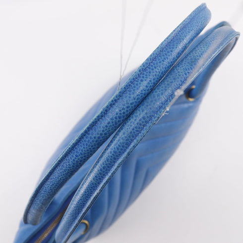 Classic Double Flap Bag Chevron Caviar Small