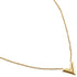 Essential V Pendant Necklace Gold