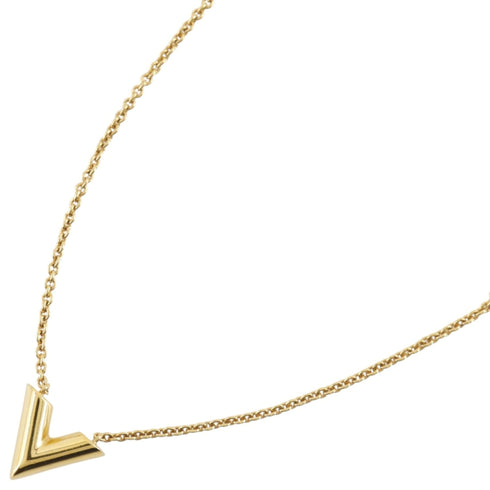 Essential V Pendant Necklace Gold