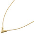 Essential V Pendant Necklace Gold