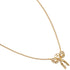 Pendant Necklace Gold With Rhinestone