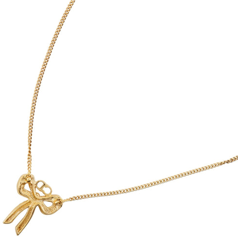 Pendant Necklace Gold With Rhinestone