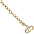 Pendant Necklace Gold With Rhinestone