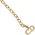 Pendant Necklace Gold With Rhinestone